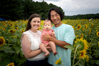 Sunflower Event Lee Family